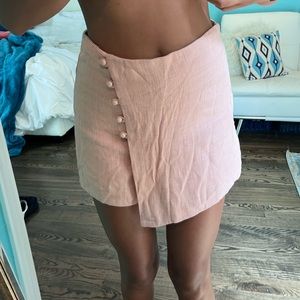NWT nude/pink skort